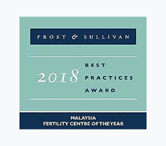 Frost & Sullivan Award - 2018 Malaysia Fertility Centre of The Year